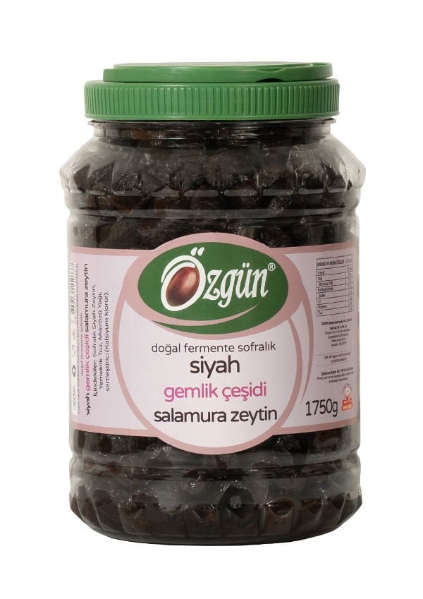Gemlik Siyah Salamura Zeytin - 2'lik Pet Kav.