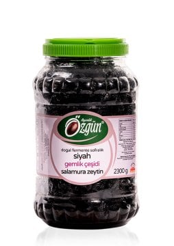 Gemlik Siyah Salamura Zeytin - 3'lük Pet Kav.