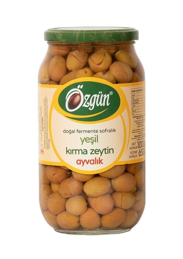 Ayvalık Kırma Zeytin - 1'lik Cam Kav.