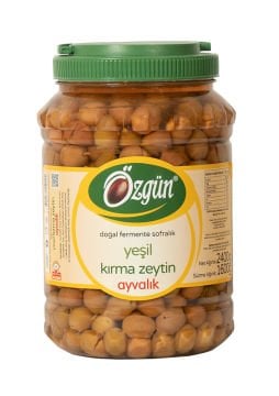 Ayvalık Kırma Yeşil Zeytin - 2'lik Pet Kav.