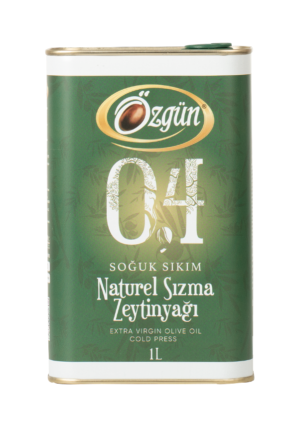 0,4 Dizyem Naturel Sızma Zeytinyağı - 1 L Teneke