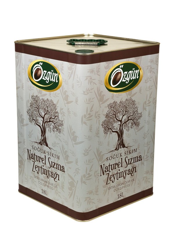 Naturel Sızma Zeytinyağı - 18 L Teneke - Özgün Zeytin & Zeytinyağı