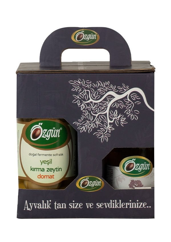 Özgün Hediyelik Paket - 5'li Zeytin ve Zeytinyağı Seti