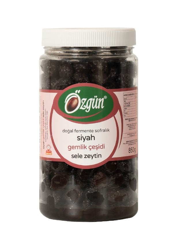 Gemlik Siyah Sele Zeytin - 1'lik Pet Kav.