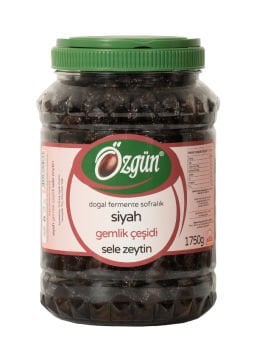 Gemlik Siyah Sele Zeytin - 2'lik Pet Kav.