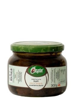 Peynir Dolgulu Siyah Zeytin - 370'lik Cam Kav.