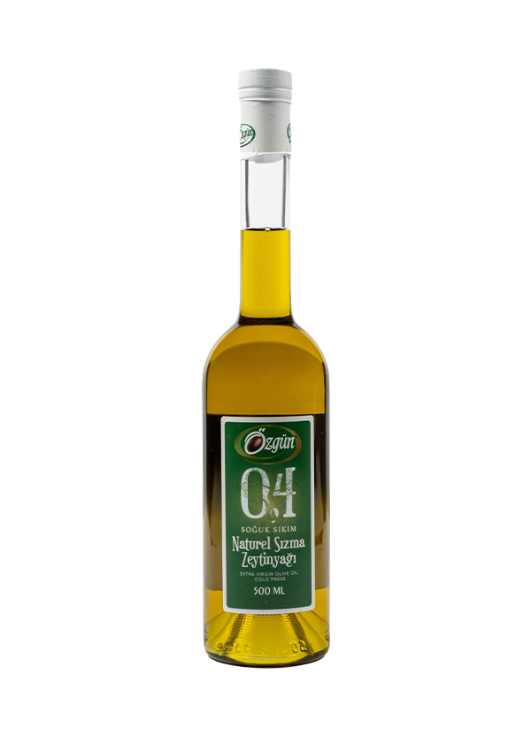 0,4 Dizyem Natürel Sızma Zeytinyağı - 500 ml Cam Şişe