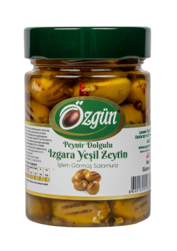 Peynir Dolgulu Izgara Yeşil Zeytin - 330 g Cam Kav.
