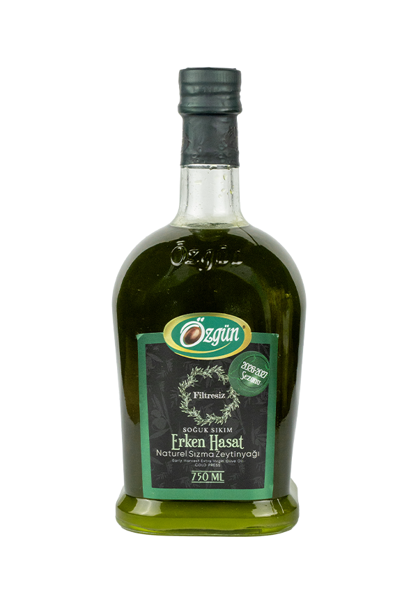 Erken Hasat Sızma Zeytinyağı - 750 ml Kare Şişe (2026-2027 Sezonu)