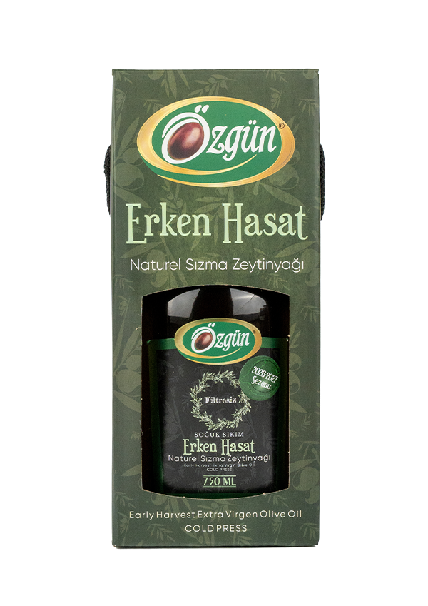 Erken Hasat Sızma Zeytinyağı - 750 ml Kare Şişe (2026-2027 Sezonu)