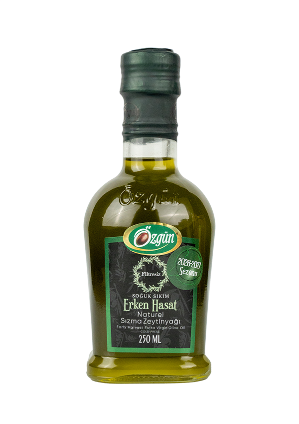 Erken Hasat Sızma Zeytinyağı - 250 ml Kare Şişe (2026-2027 Sezonu)