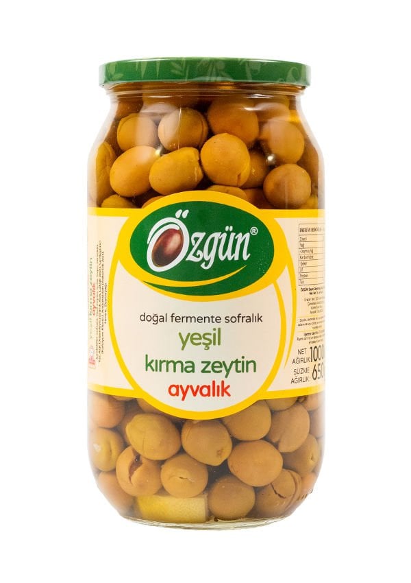 Ayvalık Kırma Zeytin - 1'lik Cam Kav.