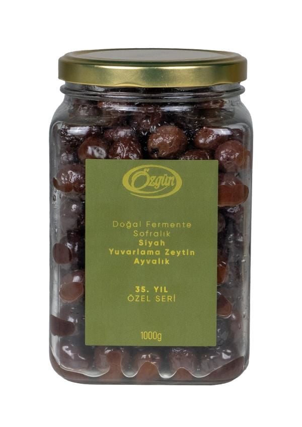 35. Yıl Özel Seri Yuvarlama Siyah Zeytin 1000 g