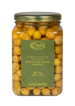 35. Yıl Özel Seri Ayvalık Kırma Yeşil Zeytin 1000 g